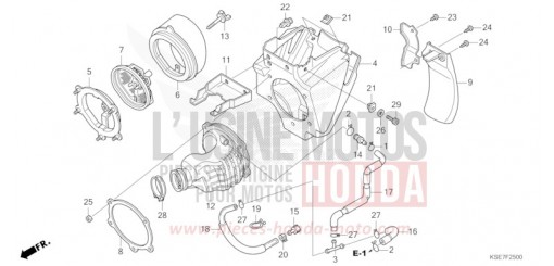 AIR CLEANER CRF150RBN de 2022
